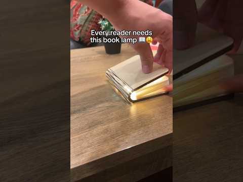 Creative Book Shaped Lamp #books #booktube #booktok #reading #decoration #shorts #short #booklover
