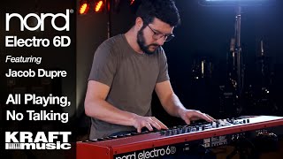 Video thumbnail for Nord Electro 6D Stage Keyboard - All Playing, No Talking with Jacob Dupre by Kraft Music