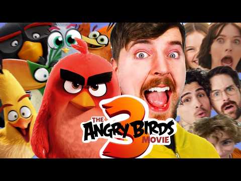 NEW Angry Birds Movie 3 Cast Revealed?!