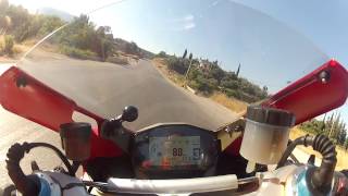 preview picture of video 'Ducati Panigale 1199S Patra - Xalandritsa with GoProHD Hero2.MP4'