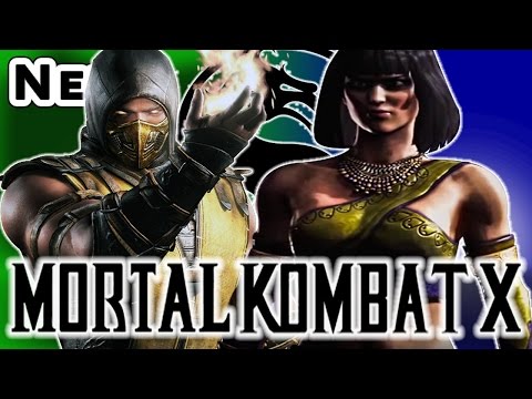 Mortal Kombat X 10 - MKX - Scorpion vs Tanya - Multiplayer