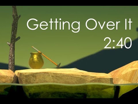 Getting Over It 2:40 Speedrun