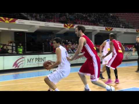 ABA Liga 2015/16, Round 13 match: MZT Skopje Aerodrom - Cedevita (6.12.2015)
