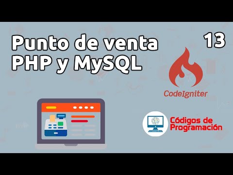 1 Punto de venta con CodeIgniter 4 instalación y diseño