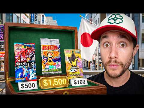 I Found the RAREST Pokémon Packs in Japan