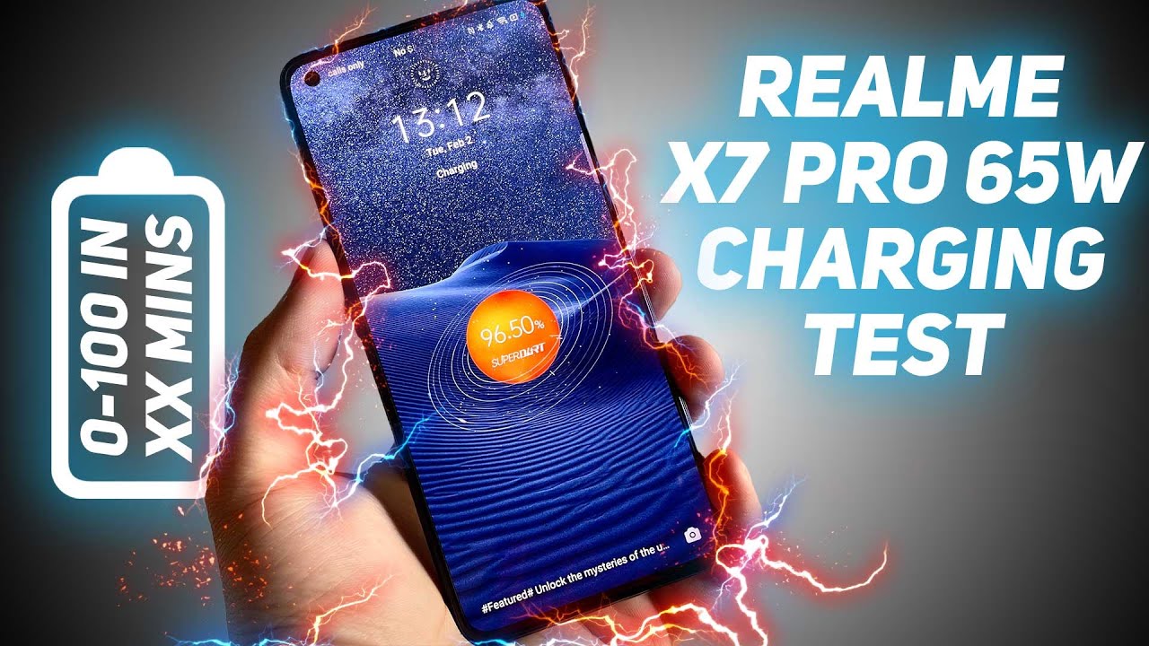Realme X7 Pro Charging Test ⚡ - Fastest Charging Phone!
