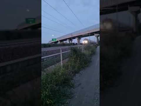 Frecciarossa passby at 300 km/h.