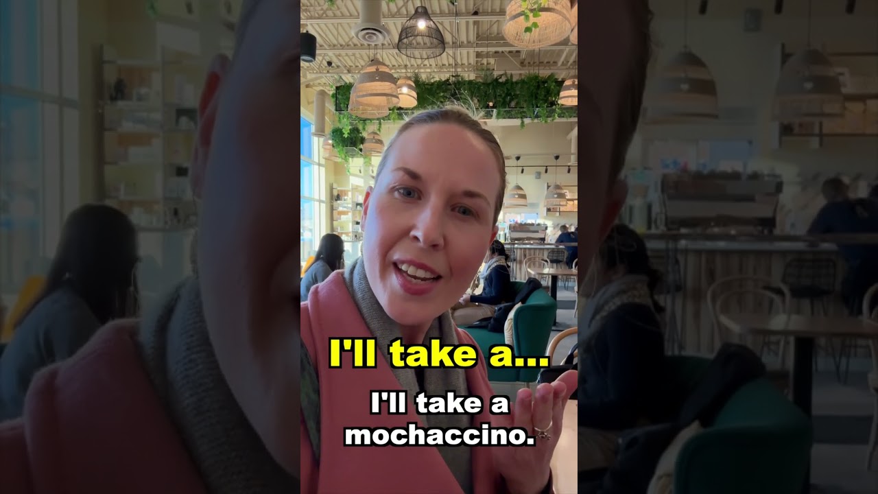 How To Order Coffee Naturally In English ☕ #learnenglish