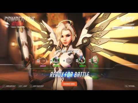 How it feels to play Nerfed Mercy after Rework? - Overwatch 2 Mercy Main Competitive Gameplay