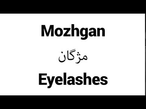 How to Pronounce Mozhgan! - Middle Eastern Names