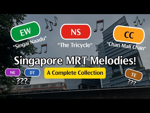 [High Volume] Singapore MRT Melodies & Chimes