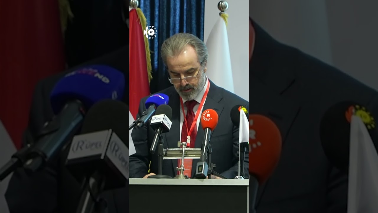 ڤیدیۆ | سڵاو و پەیامی سەرۆک بارزانی بۆ بەشدرابووانی یەکەم کۆنگرەی فیدراسیۆنی نووسه‌رانی كوردستان - دیاسپۆڕا
