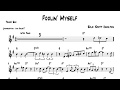 Scott Hamilton plays : Foolin' Myself (solo transcription)