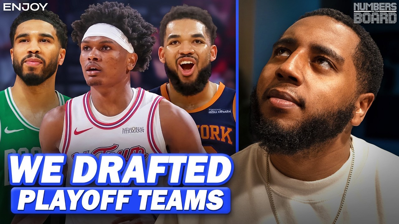 We Drafted Playoff Teams | Numbers On The Board