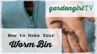How to Make Your Own Worm Bin