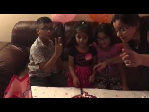 Kunjal's 4th birthday 2016