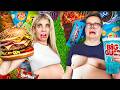 EATING the World's UNHEALTHIEST Diet for 100 Hours!!