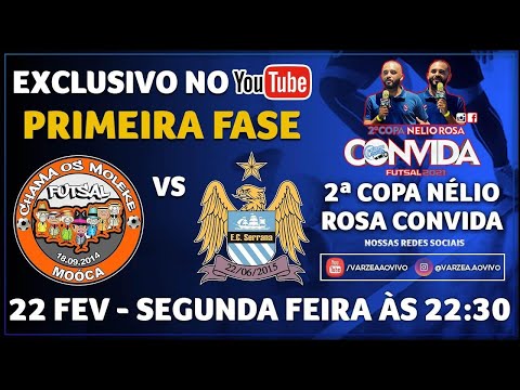 Chama os Moleke FS x EC Serrana Bronk's - 2ª Copa Nélio Rosa Convida
