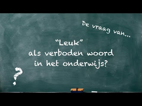 Moet onderwijs nou leuk zijn of niet?