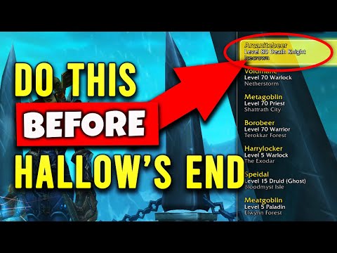 You NEED to do This Before Hallow's End!