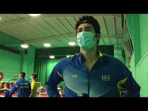 Felix Burestedt: It was nice to hang around with the other players in Sweden