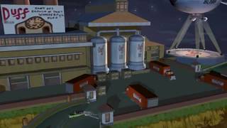 The Simpsons. Level 6 - завершающий ролик. Пришельцы вышли из подполья