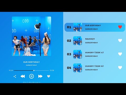 Cover [ FULL ALBUM ] OURBIRTHDAY - OUR BIRTHDAY