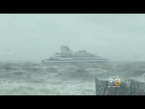 Cape May-Lewes Ferry Suspends Operations Due To Rough Seas And Winds