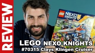 LEGO Nexo Knights deutsch - Plays Klingen Cruiser #70315 - LEGO Nexo Knights deutsch