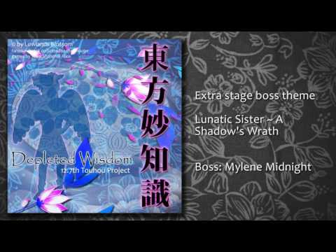 Touhou 12.7 - Depleted Wisdom - Extra Stage Boss - Lunatic Sister ~ A Shadow's Wrath
