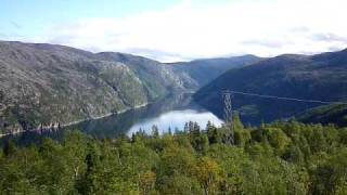 preview picture of video 'Train Travel in Northernmost Europe, Norway Fjord 2'