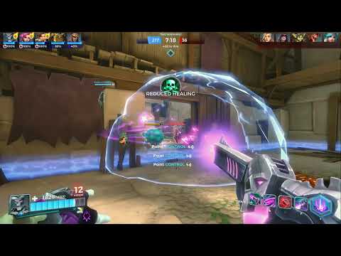 Paladins ONSLAUGHT gameplay with OMEN (x5 Rampage!)