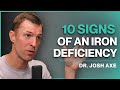 10 Signs You Have an Iron Deficiency (How to Boost Iron Naturally)