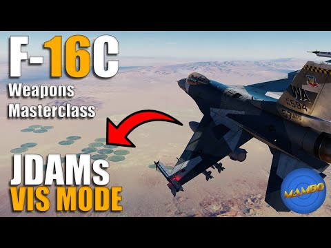 F-16 Weapons Masterclass Ep. 6 - JDAMs VIS Mode | DCS: World