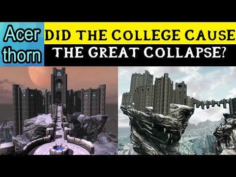 Did the College of Winterhold Cause the Great Collapse? - Elder Scrolls Lore Discussion