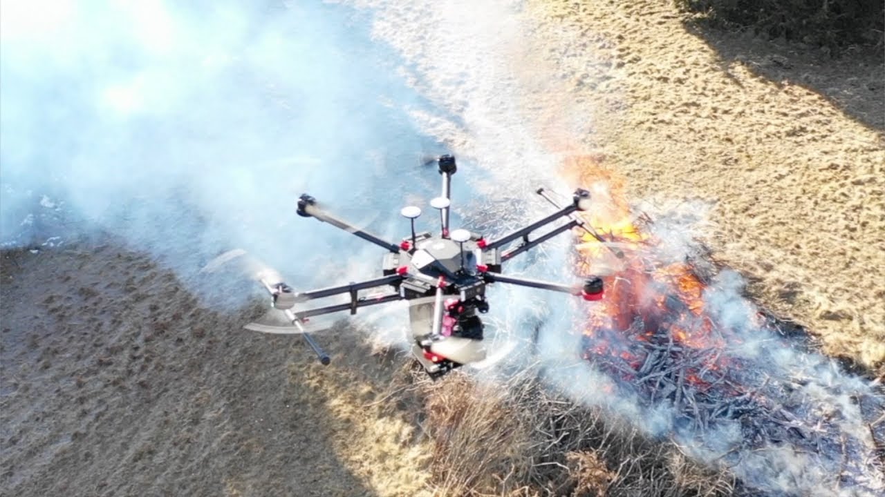 Drone Research in NIMBUS Lab to Save Lives in Wildfires