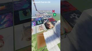 Post Malone❌ Before Malone✅ - Minecraft Falling Sand Art 56