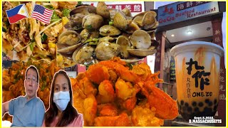 GAGA SEAFOOD RESTAURANT/CHINATOWN IN B.MASSACHUSETTS #seafood #usa #chinatown #chinese #life #2022