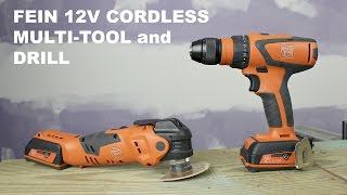 FEIN Tools Cordless 12V MultiTalent and 4-Speed Drill/Driver