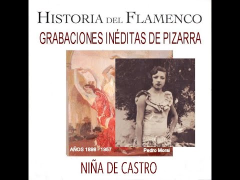 (3 de ??) En flamencopizarra LA NIÑA DE CASTRO CON ORQUESTA Y GUITARRA  1943  3 CANTES BNE