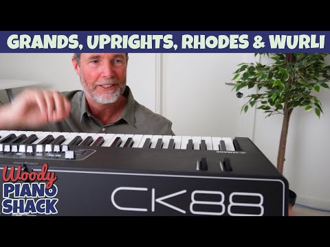 YAMAHA CK61/88 Demo & Review PT4 - Piano Deep Dive