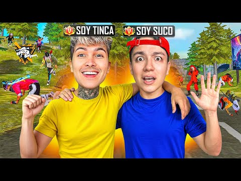 I PLAYED FREE FIRE WITH TINCA FOR THE FIRST TIME 🔥😱!