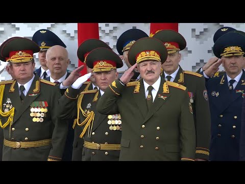 Große Militärparade in Belarus - trotz Corona | AFP