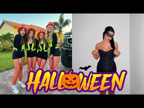 HALLOWEEN TRICK OR TREATING 2022! GET READY WITH US! EMMA AND ELLIE