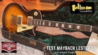 Video thumbnail for FALLONE MUSIC : TEST de la Maybach lester 58 Havanna Tobacco by Fallone Music