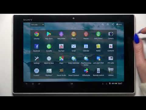 How to Find Downloaded Files on Sony Xperia Tablet Z - Locate Downloads