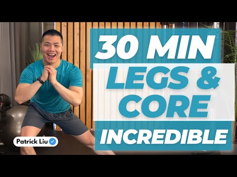 30 Minute Workout Legs and Core Total Tone up To Blast Fat