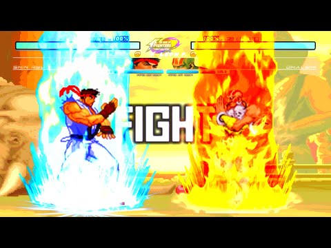 SHIN RYU VS DHALSIM!