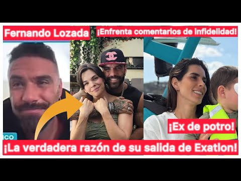 Fernando Lozada and the real reason for his departure from Exatlon! | Potro's ex faces accusations!