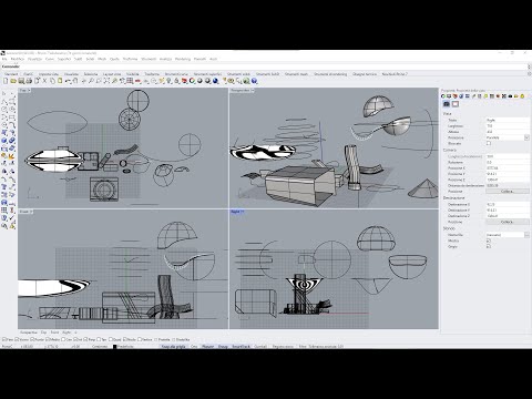 RHINO 7 Videocourse - 10 - Surface Tools, Fillet, Chamfer, Project, Curve from Objects, Analysis